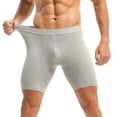 thumbnail image 3 of CHAOYUNYI Men's Cool & Breathable Cotton Moisture-Wicking Boxer Briefs, Multicolor (5-Pack), 3 of 6