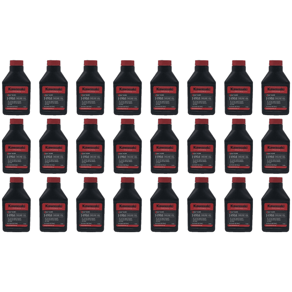 Kawasaki Engines Genuine OEM 5.2 FL OZ 2-Cycle Engine Oil 99969-6083 - 24 Pack