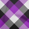 thumbnail image 1 of oneOone Cotton Jersey Purple Fabric Tartan Sewing Fabric By The Yard Printed Diy Clothing Sewing Supplies 58 Inch Wide, 1 of 4