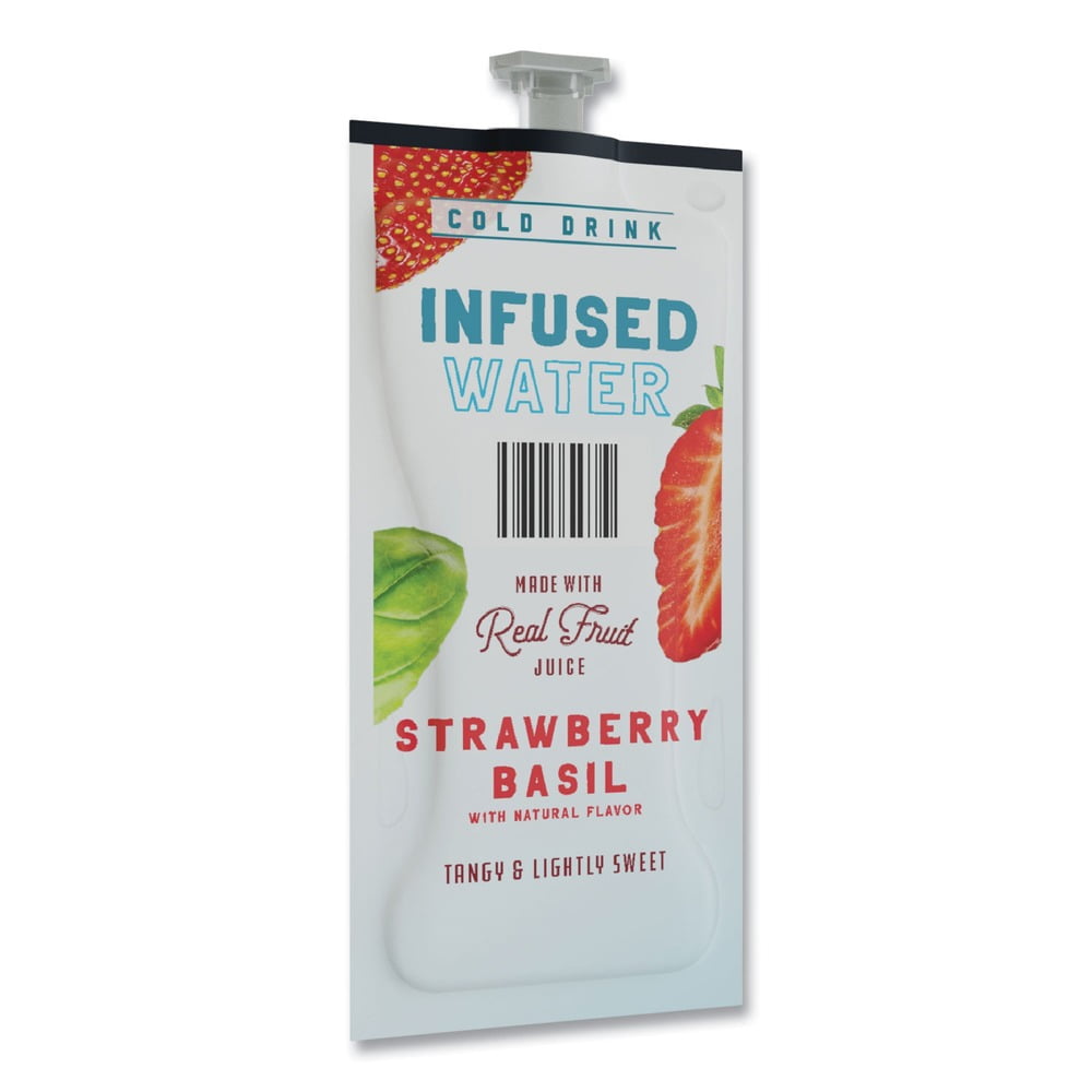 FLAVIA 48053 Infused Water Freshpack - Strawberry Basil (100/Carton)