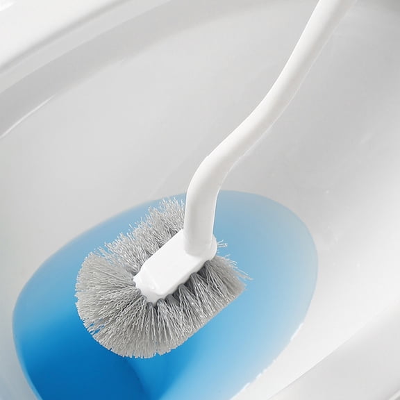 100Fens Toilet Bowl Brush And With 2 Type Capability Brush(Rubber Brush Slit Brush) Toilet Bowl Brush Clean Every Corner Of The Toilet