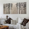thumbnail image 2 of Shadudu Annabel Kidston Canvas Wall Art Triptych Set Abstract Decor for Living Room Bedroom Home Office, 12x16 Inches, Unframed (Pack of 3) 12"x16"x3pcs, 2 of 6