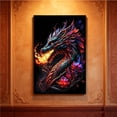 thumbnail image 6 of YiJuHui 5D Diamond Painting, Dragon Rhinestone Paintings for Adults, Full Drill Embroidery Arts, Canvas Wall Decor, Living Room Home Décor, 6 of 6