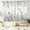 02_eucalyptus_grey, variant on Farmhouse Yellow Sunflower Kitchen Curtains Floral Flower Country Small Short Cafe Window Curtains Rustic Plant Spring Fall Rod Pocket Bathroom Window Drapes Treatment Curtains (27.5x39 Inch)