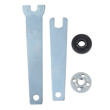OUNONA 4 Pcs Angle Grinder Spanner with Outer Lock Flange Nut Metal Lock Nut Wrench kit