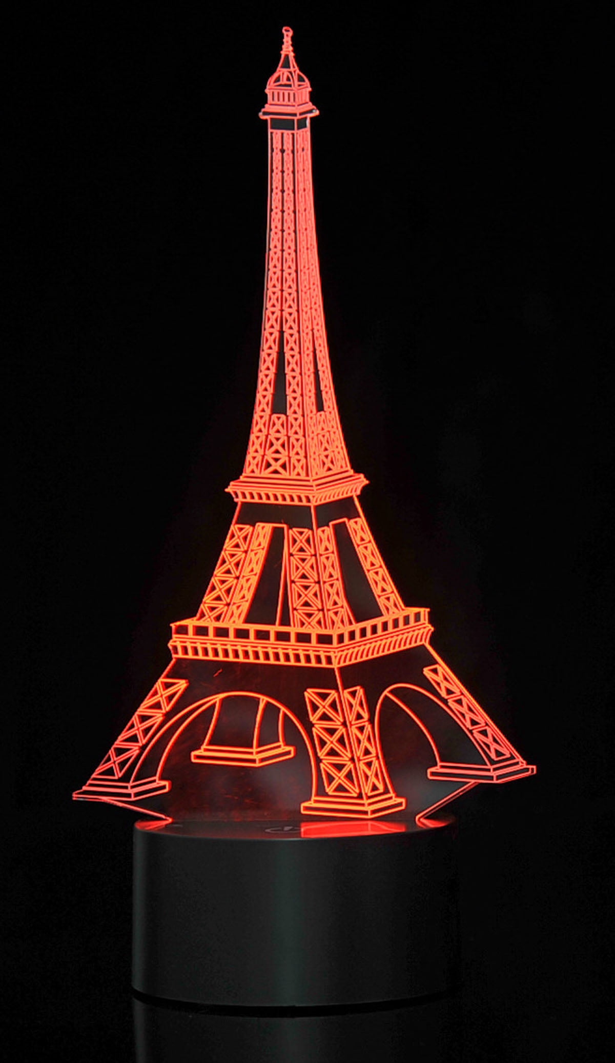 3D Eifel Tower Laser Cut Precision LED Lights Shop All Novelty Light