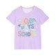thumbnail image 2 of Fiudx Camiseta para Niños, Suave Mezcla de Poliéster, Cuello Redondo Moderno, Manga Corta Cómoda, Uso Diario Informal, Moda para Niños y Niñas, Lavado a Mano., 2 of 6