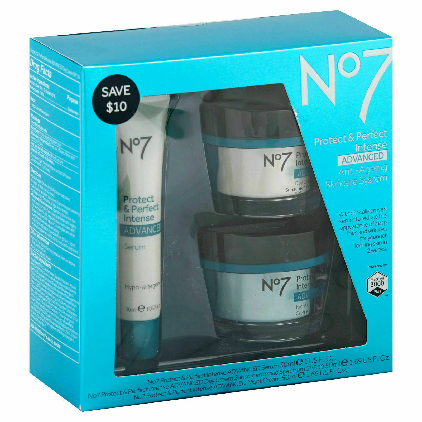 No7 Protect & Perfect Intense Advanced Skincare System - Walmart.com 
