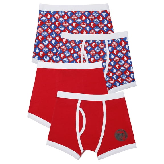Power Ranger Boys Red Ranger Underwear 2 Pack