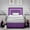 Purple, variant on 4 EVER WINNER Twin Size LED Bed Frame with Storage, Upholstered Platform Bed with 4 Drawers, Adjustable LED Lights Headboard, Pink