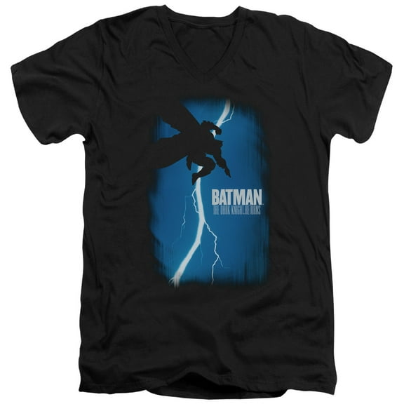 Batman - Dkr Cover - Slim Fit V Neck Shirt - XX-Large