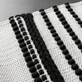 thumbnail image 2 of Thyme & Table Macrame Table Runner, Black & White, 2 of 5