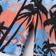 thumbnail image 6 of NIEWTR Boys' Casual Swim Shorts Quick Dry Swim Trunks Lightweight Beach Board Shorts with Designs（A01-Blue,6-7 Years), 6 of 7