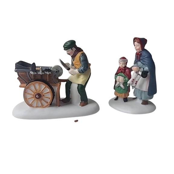 1993 Knife Grinder Heritage Village Department 56 Figures 5649-9