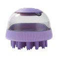 thumbnail image 1 of Dispensador de cepillo y champú para baño para mascotas | Cepillo de Masaje de Gel de Ducha Recargable para Perros y Gatos | Cerdas suaves e inodoros | Mango de anillo antideslizante | Depilación y, 1 of 1