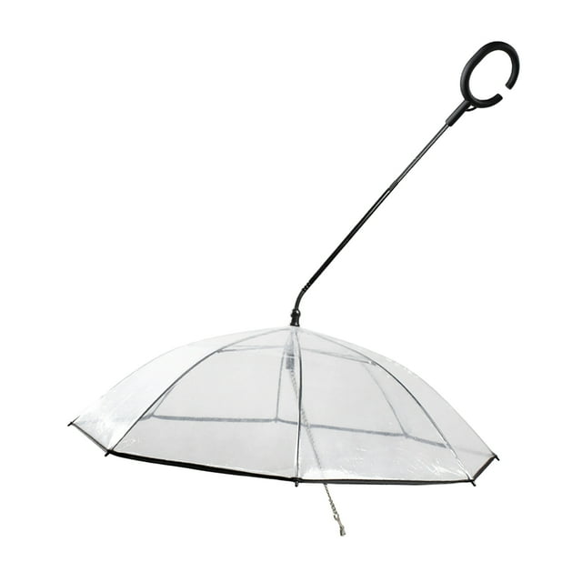 Cubierta de lluvia para mascotas Sunnimix para Perros con Correa La Vista Transparente