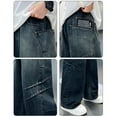 thumbnail image 5 of JLMSPLWG Bootcut Denim Jeans for Boys High Waist Pants Boy Personalized Preppy Denim Jeans Tween Boy Trendy Wide Leg Casual Jean with Pockets Kids Clothes, 5 of 9
