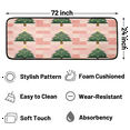thumbnail image 2 of CURLYOOT Christmas Tree Runner Rug 2'x6' Washable Kitchen Runner Rug Indoor Non Slip Laundry Rugs Pinks Checked Floor Carpet for Hallway Kitchen Entryway Bedroom Living Room, 2 of 9