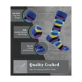 thumbnail image 5 of Far Out Funky Dress Socks, 5 of 7