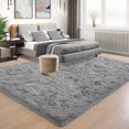 thumbnail image 5 of Fluffy Area Rug, 5x8 ft Soft Shaggy Rugs Fluffy Carpets, Non-slip Plush Area Rugs for Living Room Bedroom Decor, 5 of 5