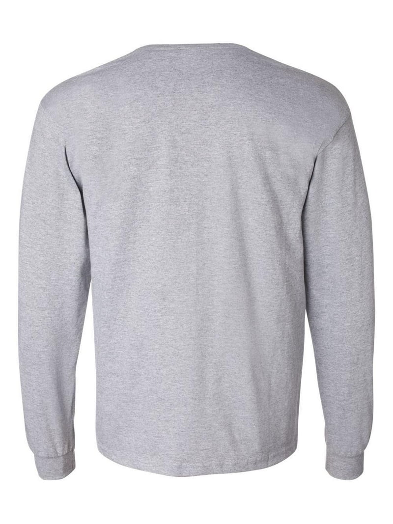 Gildan - Ultra Cotton Long Sleeve Pocket T-Shirt - 2410 - Sport