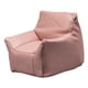 thumbnail image 2 of Modelo de sofá individual en miniatura, mini sillón de lectura, accesorios de bricolaje, accesorios de fotos Rosa, 2 of 9