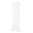 thumbnail image 4 of Txlixc Vestido de encaje de mujer embarazada de manga corta Txlixc moda, 4 of 9