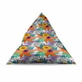 thumbnail image 4 of Tropical Lounger Chair Bag, Exotic Flourishing Hawaiian Summer Flowers Drawn by Hand Island Plantation, High Capacity Storage with Handle Container, Lounger Size, Multicolor, by Ambesonne, 4 of 5