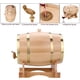 thumbnail image 4 of Barril para cerveza, madera de roble vintage, madera de roble, barril de vino, madera de roble vintage, construcción robusta, 4 of 8