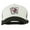 Black White, variant on Queen Jack Card Embroidered Foam Mesh Cap - Red White OSFM