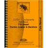 Allis Chalmers 715 Tractor Loader Backhoe Parts Manual
