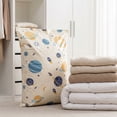 thumbnail image 5 of Hvmvliv Vacuum Storage Bags Extra Thick Compression Bags,Reusable Leak-Proof for Clothes,Quilts,Blankets,Down Jackets,Pillows,Travel Organizer,39.37X31.49in Beige-Xl, 5 of 7