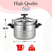 Imperial Home 7.40 qt Aluminum Stovetop Pressure Cooker