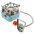 thumbnail image 4 of CATIEBYE Portable Gas Stove Titanium Camping Supplies Green Iron for Outdoor Use, 4 of 8