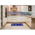 thumbnail image 6 of Ahgly Company Machine Washable Indoor Rectangle Transitional Earth Blue Area Rugs, 8' x 10', 6 of 7