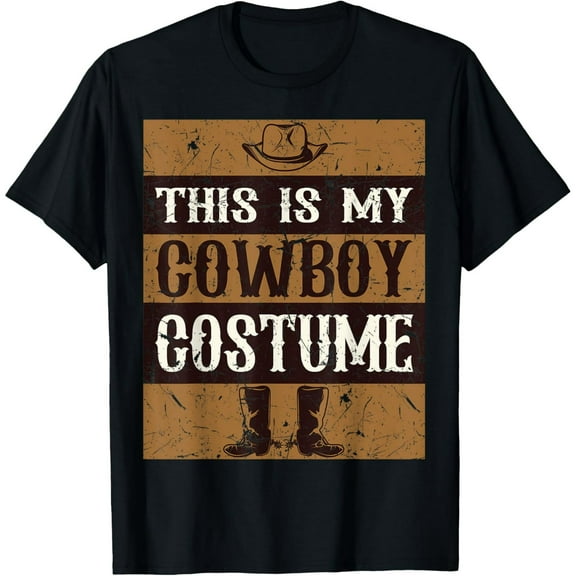 This Is My Cowboy Costume Country Western Costume Men Women T-Shirt