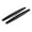 Black, variant on Weloille Front and Rear Collision Strip Carbon Fiber Stripe Protection Strip Scratch Tape Body Scratch Decoration Protection Sticker