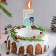 thumbnail image 4 of onlyliua para Interior/Exterior Pastel En Forma de Copo de Nieve, Vela En Número de Muñeco de Nieve, Decoración de Cumpleaños para Niños, Pastel de Cumpleaños Temático, Cupcakes, Suministros para Cum, 4 of 6