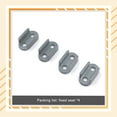 thumbnail image 4 of 4 Pièces 1/16 Échelle RC Modification Fournit Amovible Voiture Feuille Suspension Ressort Montage Fixation Base Réparation Automobile Mise à Niveau Accessoires Modifiés Noir Gris, 4 of 7