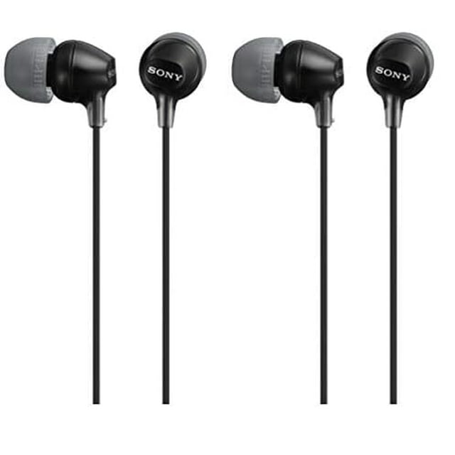 Auriculares Sony MDREX15LP negros (paquete de 2)
