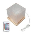 thumbnail image 2 of RGBW Light, Squared USB Plug In Water Ripple Colorful Night Light  For Office, 2 of 8