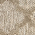 thumbnail image 4 of Nourison Easy Care Indoor/Outdoor Natural Beige 4' x 6' Area Rug, (4x6), 4 of 11