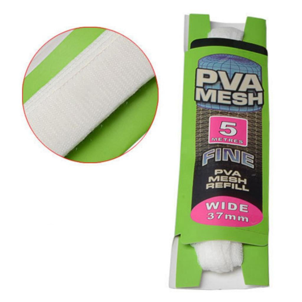 QccHieUs 5x 16.4Ft PVA Carp Fishing Mesh Refill Stocking for Rig Baits Bags Coarse Carp Fishing Equipment Tackle Set