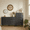 Black, variant on Asofer Bedroom Furniture Sets - Includes 5 Drawer Dresser & 6 Drawer Dresser, White