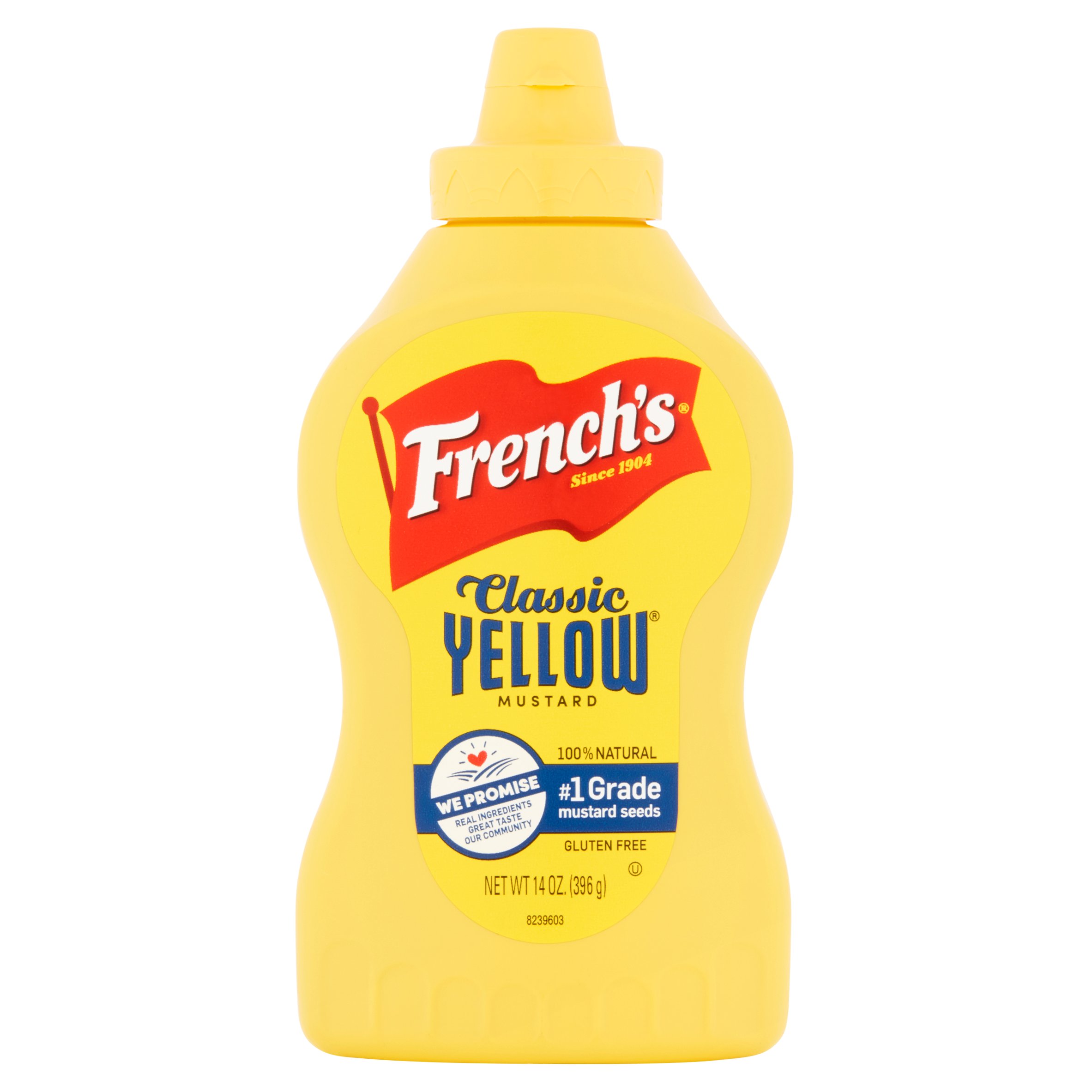 French's Classic Yellow Mustard, 14 oz by The French's Food Company LLC