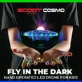 thumbnail image 5 of Force1 Scoot Toy Cosmo Aerial Drone Hand Controlled Mini Drone with Projector LED Light, 5 of 9