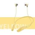 thumbnail image 4 of Wireless Earbuds Bluetooth 5.4 Headphones Ear Buds with Mic & LED Power Display IPX7 Waterproof Mini Earbud Stereo Sound Ultra-Light Earphones for Phone Sports Exercise Running Working Gym - Yellow, 4 of 7