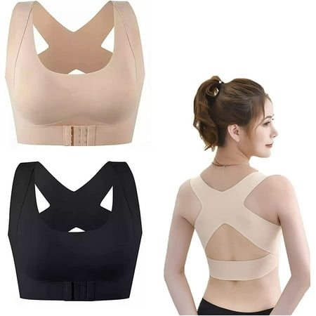 

Bare Bralette Bare Bralettes for Women Full Coverage Cross in Front Wireless Bra