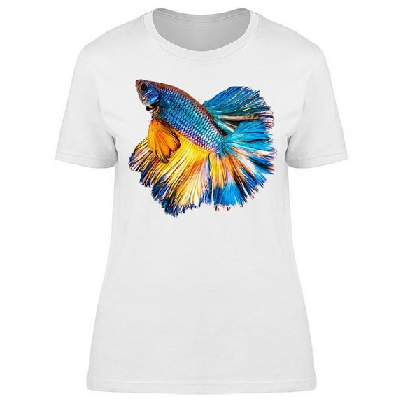 Siam Betta Multi Color T-Shirt Women -Image by Shutterstock, Female Large