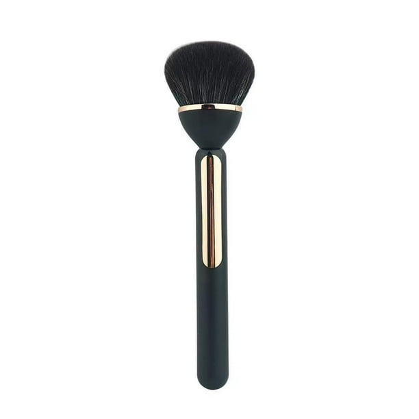 Pincel para polvo de uñas negro, cepillo para quitar el polvo de las uñas, cepillo para quitar el polvo, cepillo para colorete, cepillo para polvo de inmersión, cepillo para maquillaje
